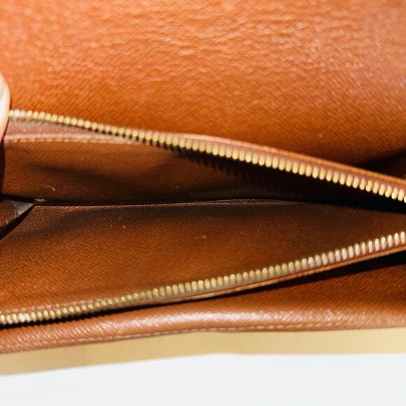 Authentic Louis Vuitton Monogram Portefeuille Sarah Unisex Long Wallet zipper - Picture 8 of 16